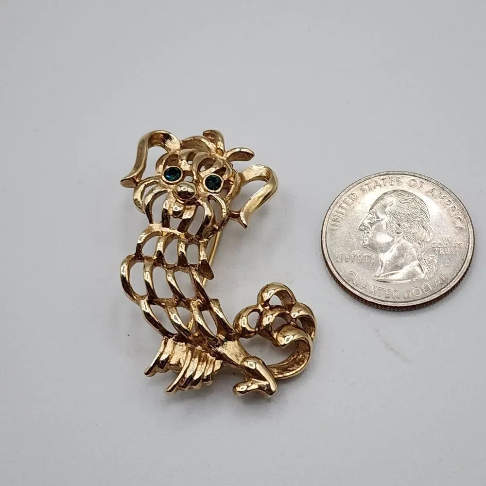 Avon 1972 Pekingese brooch